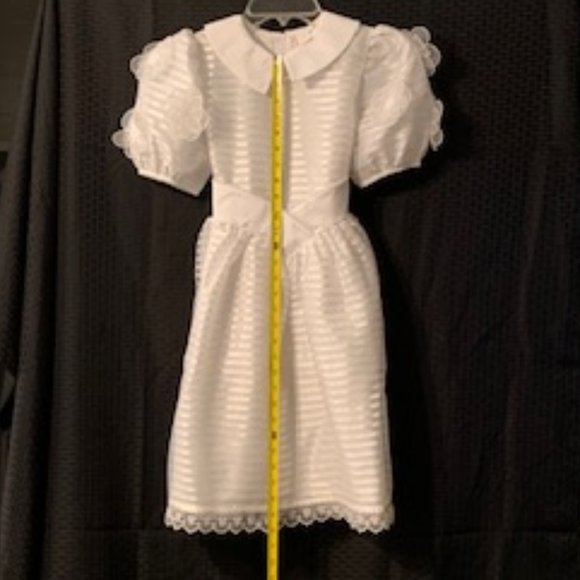 Girls size 10 White Dress: First Communion, Flower Girl, Wedding, Formal, etc. - Picture 12 of 12